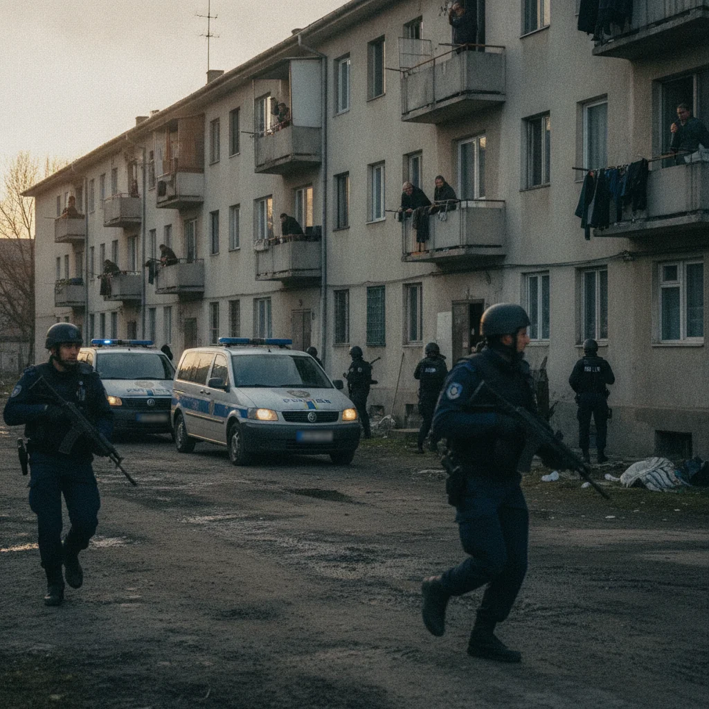 Acțiune amplă a poliției și jandarmilor în Bragadiru