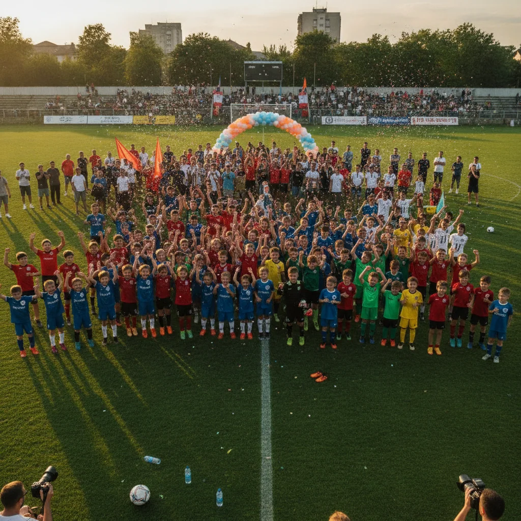 Buftea a găzduit peste 800 de copii la Summer Cup