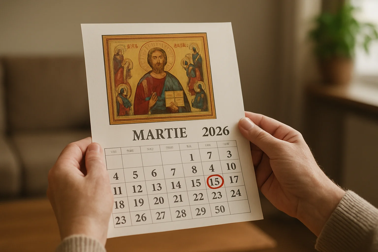Calendar ortodox – 2026-03-12