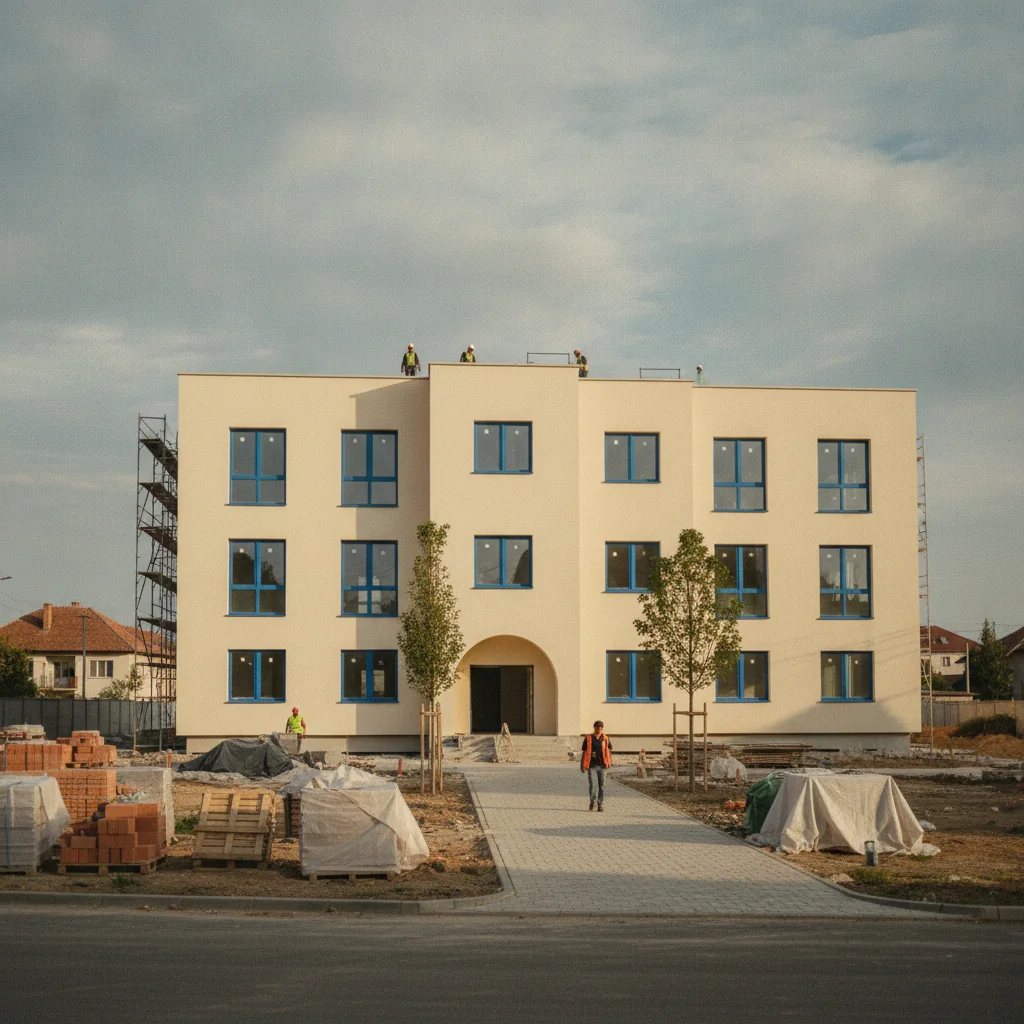 Creșa nouă din Popești-Leordeni, aproape gata