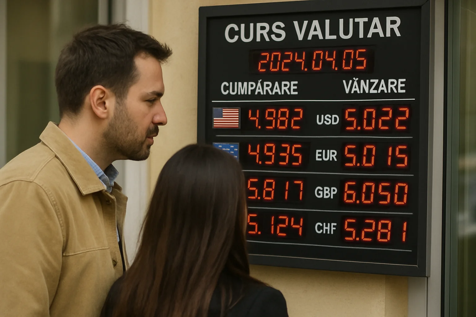 Curs valutar azi (BNR) – 2026-04-05