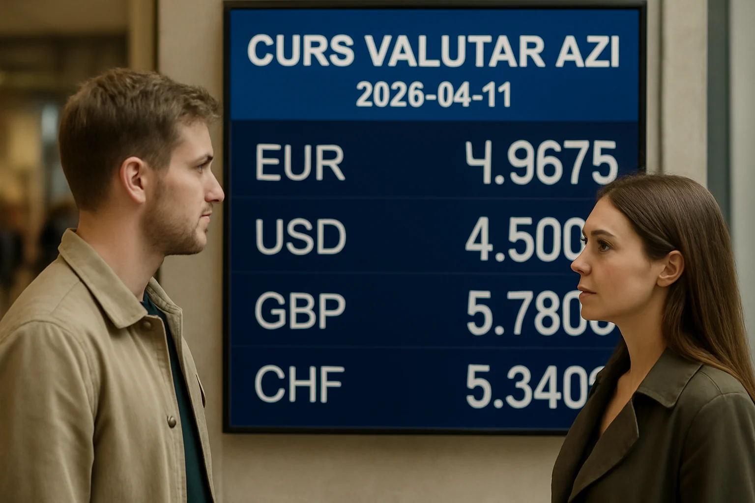 Curs valutar azi (BNR) – 2026-04-11