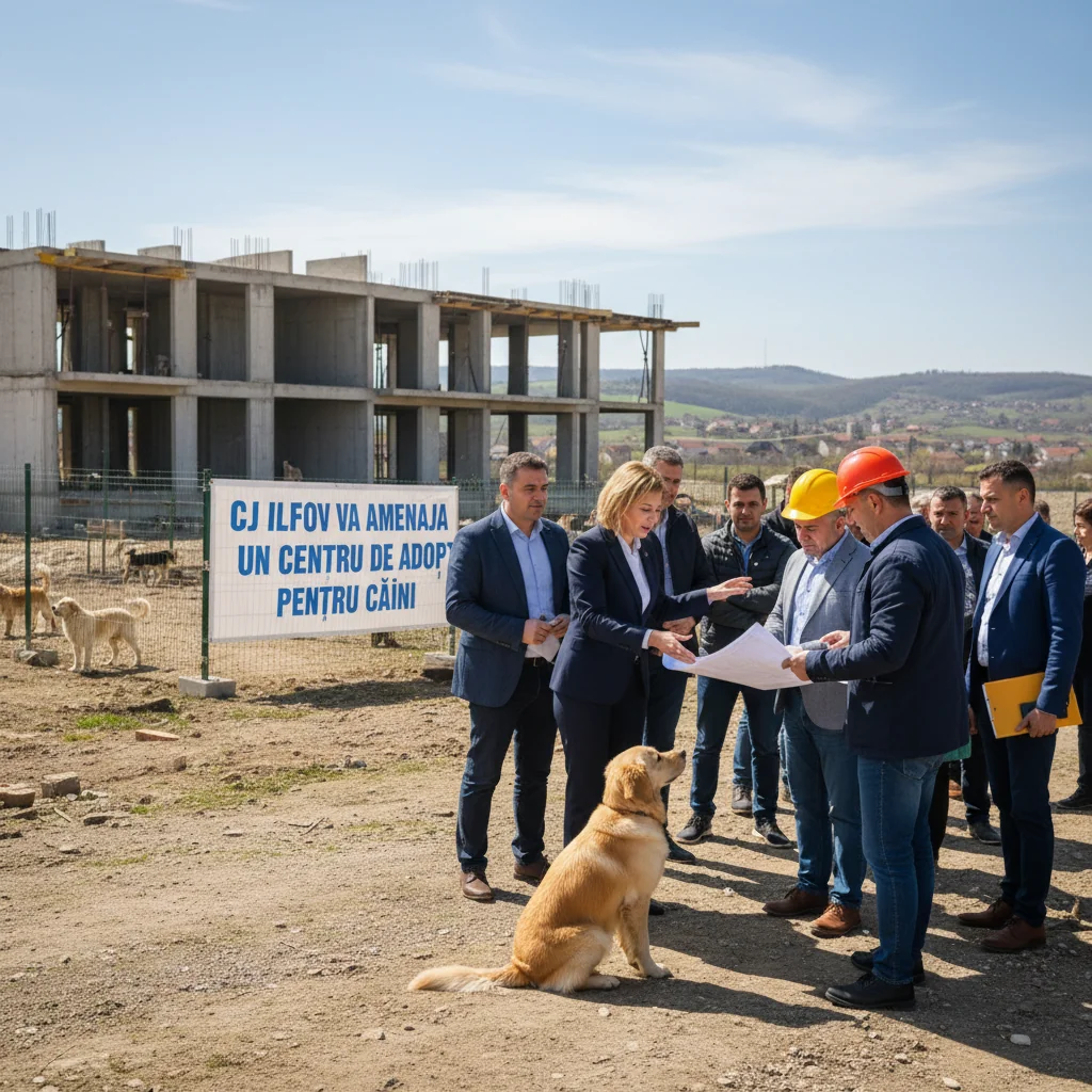 Ilfov: Consiliul Județean anunță înființarea unui centru de adopții pentru câini