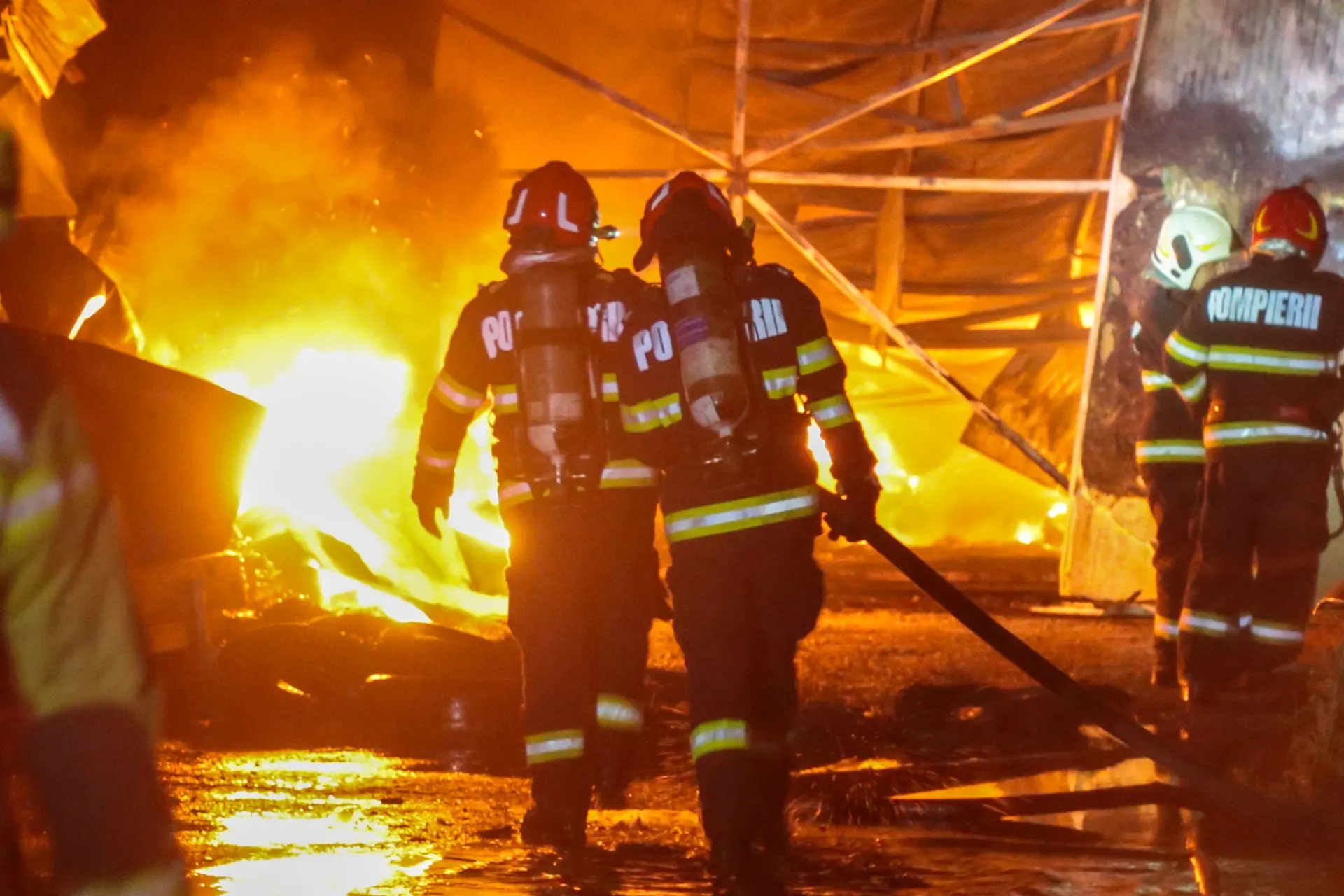 Bilanț ISU B-IF: 356 de misiuni, accident pe Iuliu Maniu