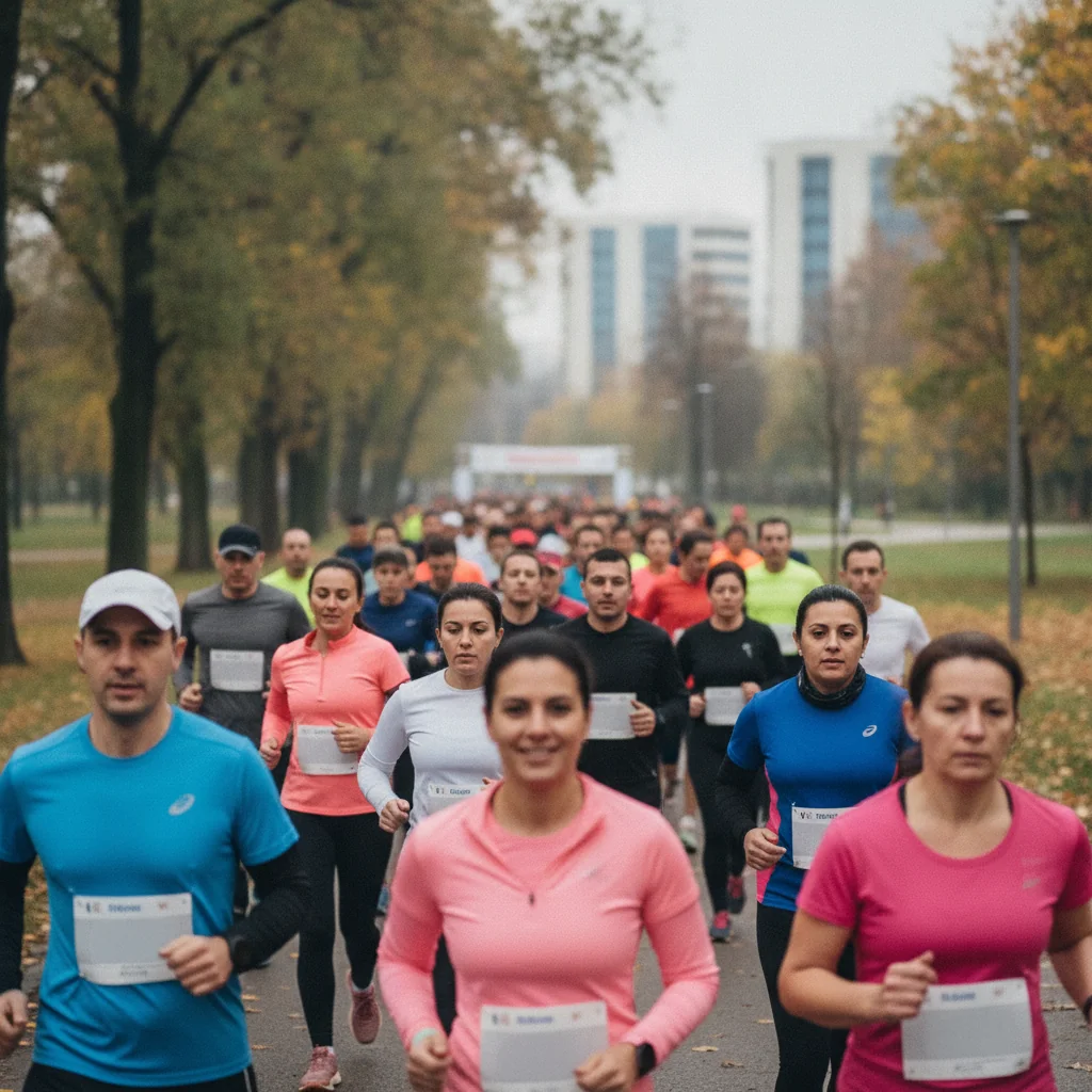 Peste 800 de participanți la Crosul Ilfovului, ediția a V-a, organizat la Voluntari