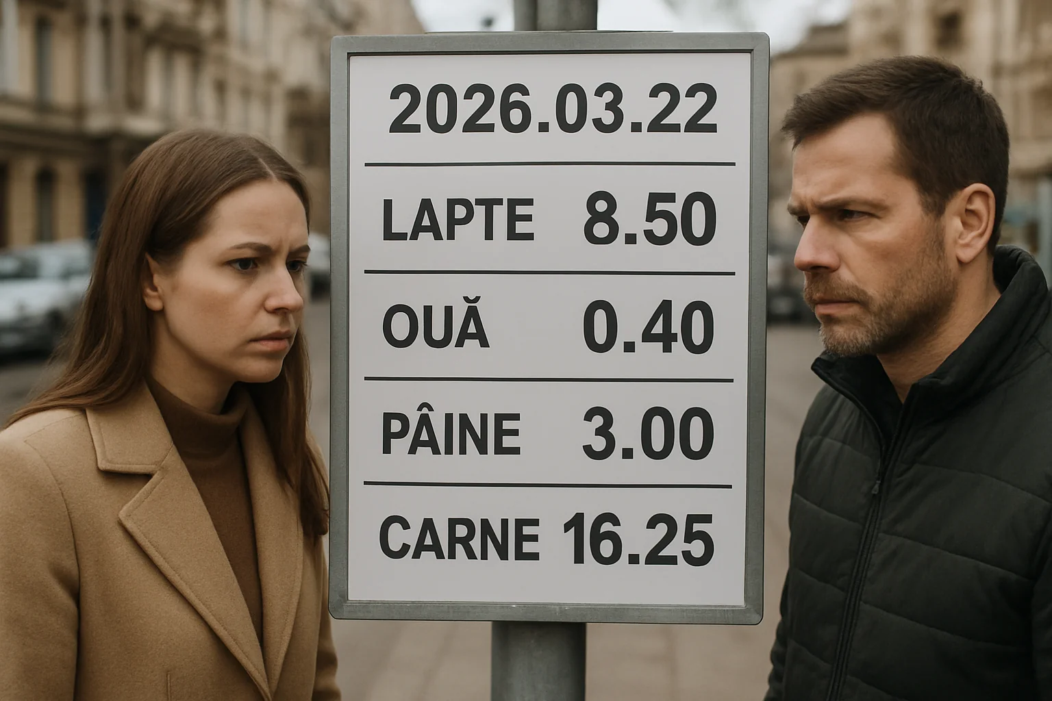Prețurile zilei în România – 2026-03-22