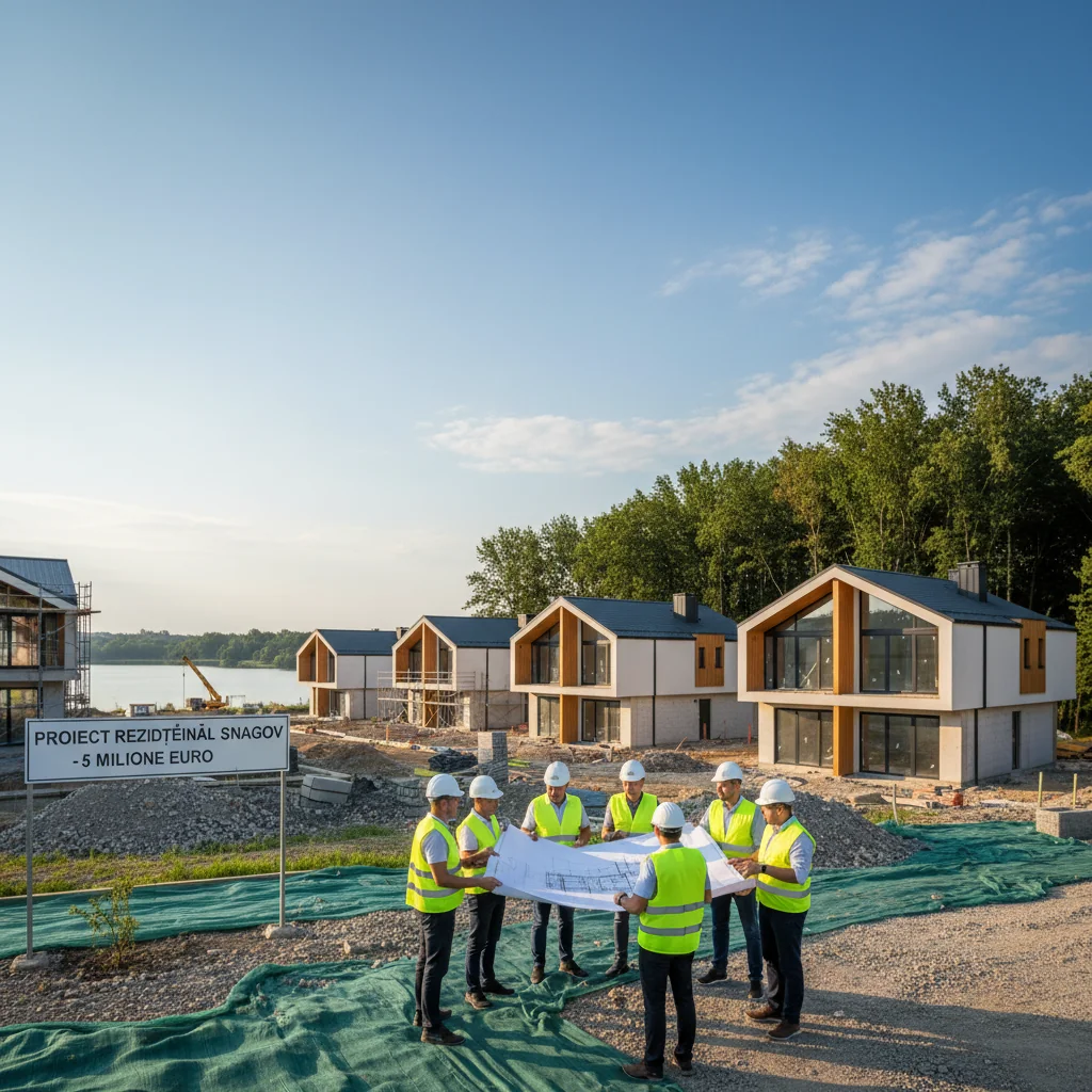 Un nou proiect rezidențial de 5 milioane de euro planificat în Snagov, județul Ilfov